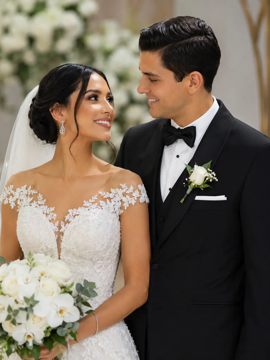 Invitación de boda elegante